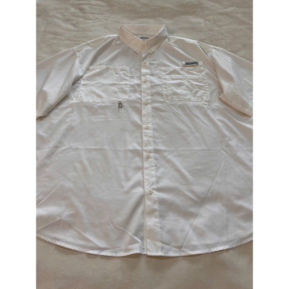 Columbia PFG Men's White Short Sleeve Fishing Shirt Performance Gear XXL
NWOT - Picture 6 of 16